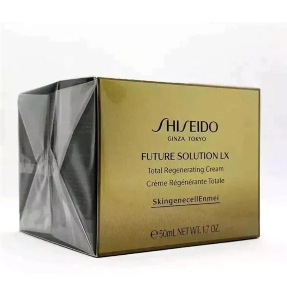 Shiseido Future Solution LX Total Regenerating Cream 50ml/1.7 oz New Sealed !!